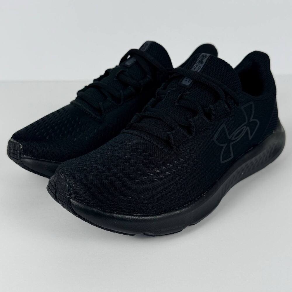 Under Armour Charged Pursuit 3 Womens 6 Black Running Shoes 3026523-003 NEW